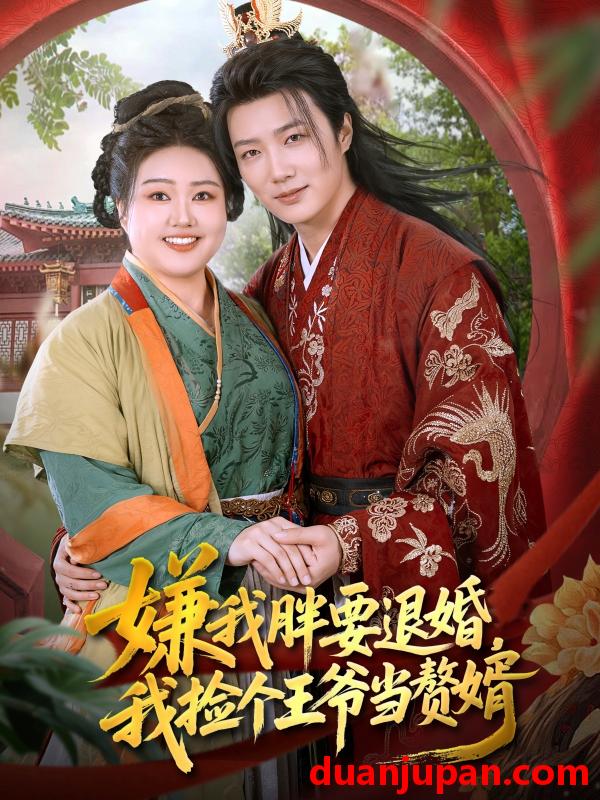 短剧 嫌我胖要退婚，我捡个王爷当赘婿（80集）王嘉皓&宋周玲