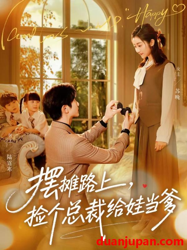 短剧 摆摊路上，捡个总裁给娃当爹（98集）催馨心&何连飞