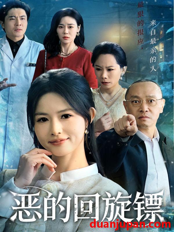 短剧 恶的回旋镖&恶的蝴蝶效应（60集）沈凯&王晴晴