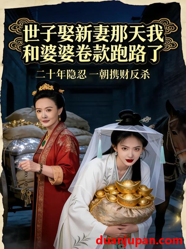 短剧 世子娶新妻那天我和婆婆卷款跑路了（48集）AI短剧