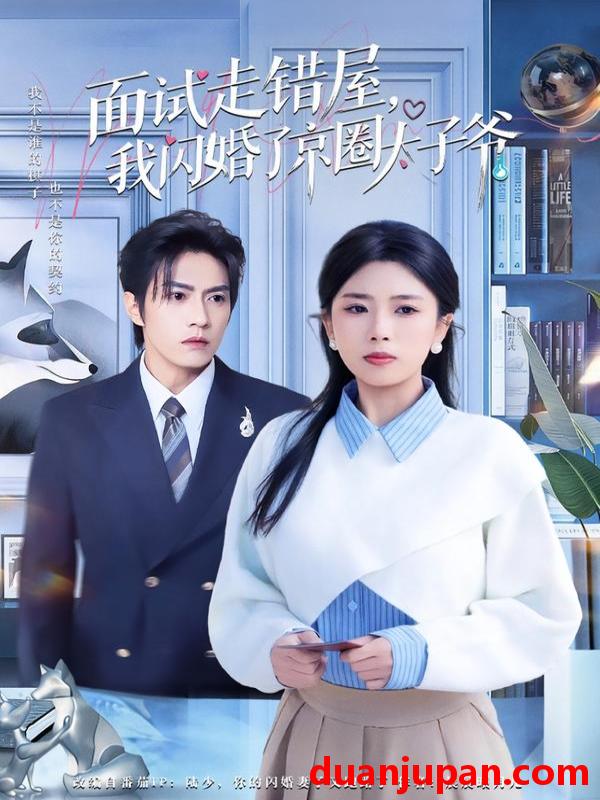 短剧 面试走错屋，我闪婚了京圈太子爷&面试走错屋我闪婚了京圈太子爷（80集）钱镇基＆田婷婷