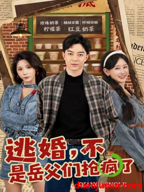 短剧 逃婚，不，是岳父们抢疯了&逃婚不是岳父们抢疯了（80集）王艺鑫&贺龙天